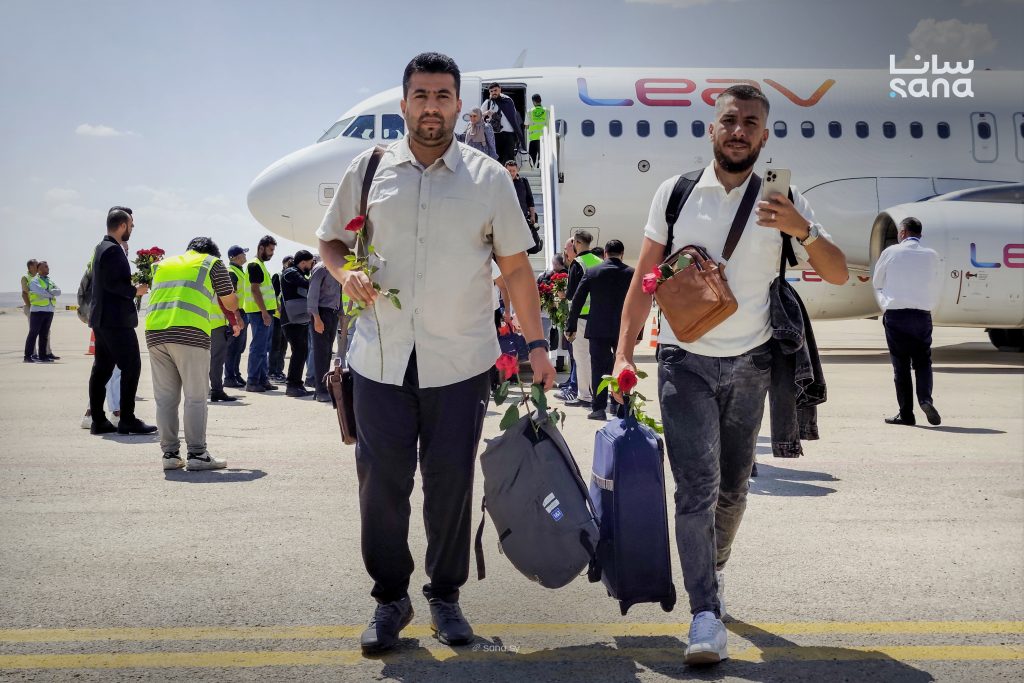 مطار دير الزور يستقبل أولى الرحلات الأوروبية المنتظمة