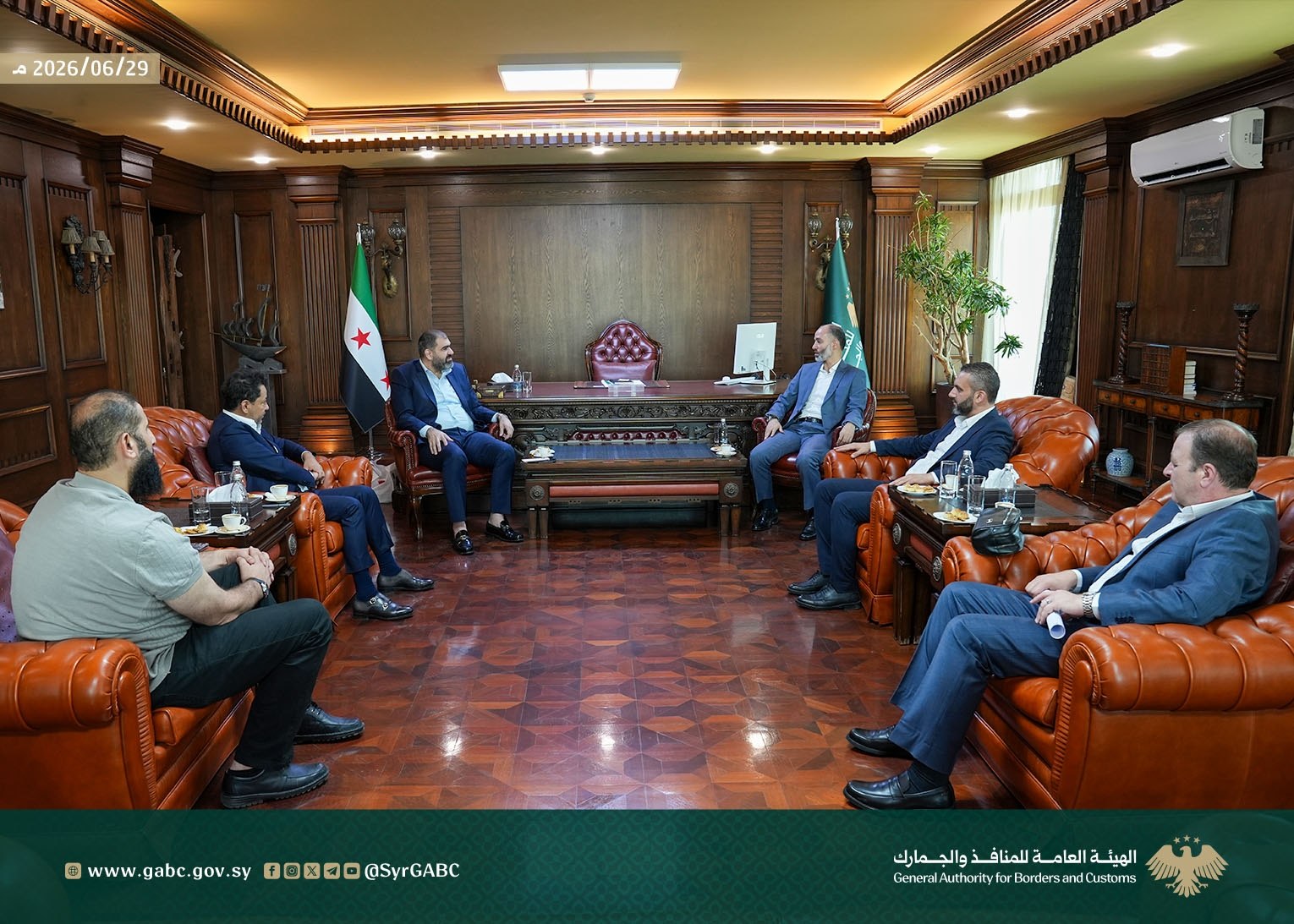 سوريا وشركة تركية تبحثان تنفيذ مشروع حوض السفن في مرفأ طرطوس